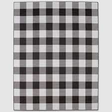 Black And White Buffalo Plaid Outdoor Rug 9 X 12 Buffalo Plaid Outdoor Rug Black Threshold Outdoor Rugs Plaid Rug Buffalo Plaid Pattern