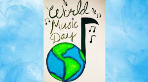 It seems like there's a day for everything these days. World Music Day Drawing Music Day Poster Music Day Drawing Using Oil Pastels Best Arts Channel Youtube
