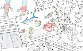 Coloring Pages For Kids The Illustration Comes Alive Thanks To The Augmentedreality App Barcy By Chromville They Include Educational Content