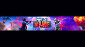 Createur de bannieres youtube personnalisez votre chaine youtube. Fortnite Banner Wallpapers Wallpaper Cave Youtube Banners Youtube Banner Template Youtube Banner Backgrounds