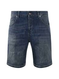 "derick" Shorts In Denim Scuro
