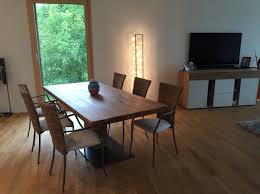 Saulentisch Eiche Milas Von Masstisch De Esstisch Eiche Esstisch Massivholz Haus Deko