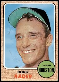 Amazon.com: 1968 Topps # 332 Doug Rader Houston Astros (Baseball Card) VG  Astros : Collectibles & Fine Art