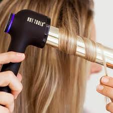 I say this because when the iron is that hot, it temporarily changes the structure of the hair under that high of heat, so you have a better chance of the curls lasting longer. The Best Curling Irons For People Who Can T Curl Their Hair Good Curling Irons Hair Curlers Curlers For Short Hair