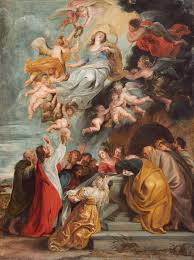 The assumption of mary is a catholic doctrine of faith stating that mary, the mother of jesus, was assumed (or, taken up) body and soul into heaven at the end of her life. Art Object Page