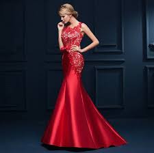 Xs3 Real Photo Mother Bride Dubai Long Red Lace Elegent Gown Formal Mermaid Evening Dress For Wedding G Vestidos De Gala Vestidos De Fiesta Vestidos De Encaje