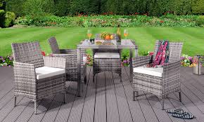 Check spelling or type a new query. 5pc Rattan Dining Set Garden Patio Furniture 4 Chairs Square Table Ebay