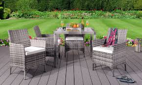 Order online today for fast home delivery. 5pc Rattan Dining Set Garden Patio Furniture 4 Chairs Square Table Ebay