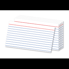After creating your cards, you can organize them to help you study effectively. Index Cards Office Depot