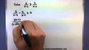 Create the worksheets you need with infinite precalculus. Pre Calculus Solving Rational Inequalities Youtube
