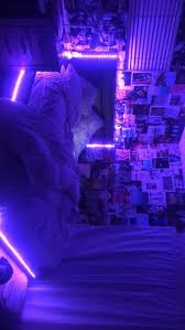 Pin By Prenses On Purple In 2020 Dreamy Room Room Inspiration Bedroom Neon Room