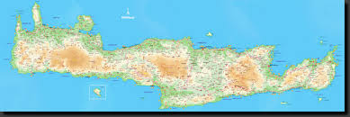 Mapa fizyczna is available in the following languages: Kreta Stranka Cestovatele A Pruvodce Milana Jany