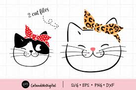 How to create animated text fills with various techniques. Bandana Cat Svg Cutting File Graphic By Catandme Creative Fabrica