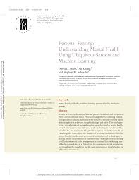 A surge in cases in leicester led to the uk's first local lockdown with schools closed and pubs and restaurants banned from reopening this weekend. Pdf Personal Sensing Understanding Mental Health Using Ubiquitous Sensors And Machine Learning
