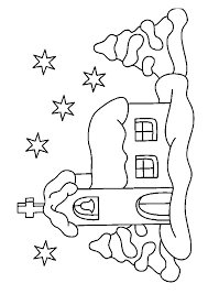Page 7 Sur 37 Sur Hugolescargot Com Dessin Noel A Imprimer Coloriage Maison Paysage De Noel Dessin