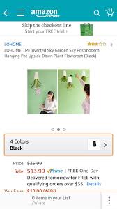 Https Www Amazon Com Dp B00lx4iexw Ref Cm Sw R Pi Apis 1494463449121 Upside Down Plants Hanging Pots Sky Garden