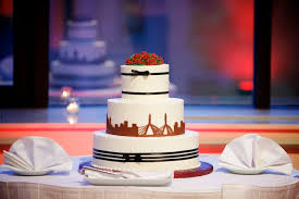 Wedding Cake With City Skyline Millennium Bostonian Hotel Boston Ma Wedding Cakes Cake Wedding Images