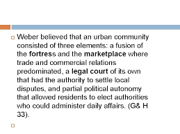Birokrasi menurut weber merupakan produk rasionalisasi yang memuncak di peradaban modern melalui. Max Weber On The City Max Weber Saw