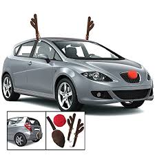 Rudolf reindeer christmas car freshie. Kovot Reindeer Car Set Includes Car Jingle Bell Antlers Antlers Nose And Tail For The Trunk Buy Online At Best Price In Uae Amazon Ae
