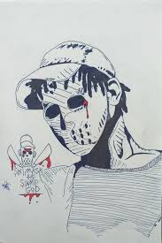 ''draw for fun''follow along to learn how to draw ski mask the slump god step by step,. Ski Mask The Slump God Fanart Mask Drawing Cartoon Art Styles Ski Mask