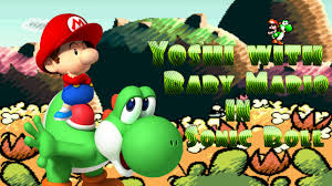 The evil magikoopa, kamek, is out to kidnap baby mario. Yoshi With Baby Mario Sonic Boll Mods