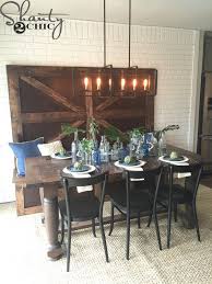 dining room bench with