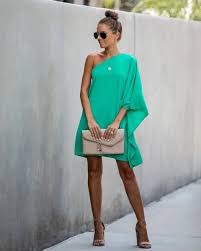 Side To Side One Shoulder Statement Dress Jade Vici Statement Dress One Shoulder Cocktail Dress Dresses