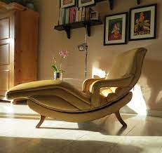 reserved mid century modern contour lounge chair reclining massage chair recliner gold dijon mustard color lounge chair stylish chairs chair