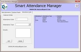 Smart Attendance Manager In Excel Vba Excel Management Smart