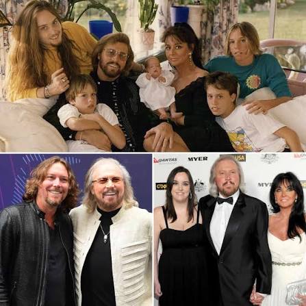 Through the years Barry Gibb with his daughter Alexandra #fblifestyle  #followers