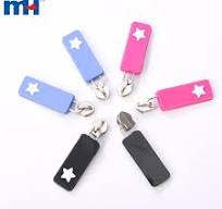 Custom Logo Rubber Zipper Pull Tab