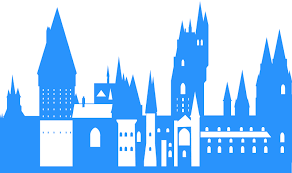 Hogwarts Silhouette Free Vector Silhouettes Creazilla