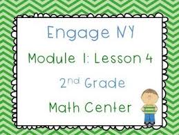 Engage Ny Module 1 Lesson 4 Math Centers Task Cards Math Centers Engage Ny Math Task Cards