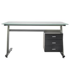 Black And White Office Desk Noble House Beta White Computer Desk With A Black 3 Drawer Cabinet White Black Silver Home Office Furniture Sets Computer Desks For Home Desk