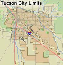 Tucson City Limits Map Where Is Your Business Official Website Of The City Of Tucson