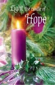 The Prophecy Candle Or Candle Of Hope We Can Have Hope Because God Is Faithful And Will Keep The Promises Made To Us Advent Candles Advent Season Advent Hope