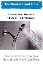 5 Most Important Features Of The Best Shower Head With Hose Shower Head With Hose Shower Heads Bathroom Remodel Small Shower
