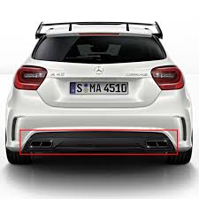 Genuine Mercedes Benz Rear Diffusor A Klasse W176 A45 Amg