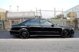 Mercedes E55 Amg Blacked Out Teamspeed Com E55 Amg Mercedes E55 Amg Mercedes Clk