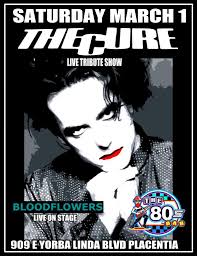 Friday Feb 28 = The Killers -Live- Tribute Show Saturday March 1 = The Cure  -Live- Tribute Show 2 Full Bars