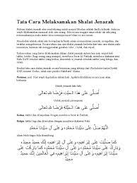 Kumpulan Doa Doa Setelah Sholat Jenazah Nu