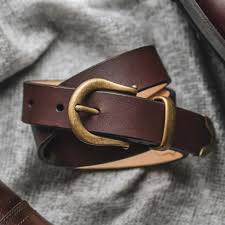 Women's Western Leather Belt in Brownby Thursday Boot Company