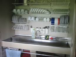 4001f433898a2ac4a525a059cfb2c70b Jpg 736 552 Kitchen Sink Drying Rack Small Apartment Storage Kitchen Interior