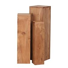 Entdecke rezepte, einrichtungsideen, stilinterpretationen und andere ideen zum ausprobieren. Finebuy Satztisch Suva2515 1 Beistelltisch 3er Set Massivholz 24 5x85x24 5 Cm Tische Holztisch Natur Produkt Echtholz Beistelltische Dekosaulen Drei Holztische Braun Blumenhocker Holz Modern Fsc Mix Online Kaufen Otto