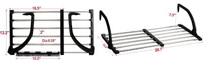 Check spelling or type a new query. Amazon Com Candumy Portable Clothes Drying Rack For Balcony Windowsill Folding Towel Rack Indoor Outdoor Retractable Laundry Rack With Sock Clips Kitchen Dining