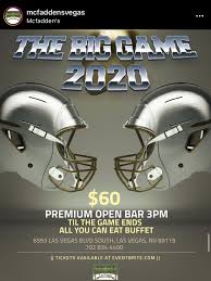 60 Open Bar For Superbowl At Mcfaddens In 2020 Las Vegas Blvd Las Vegas Open Bar