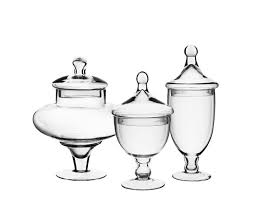 Visit pier1.com to browse our collection of floor vases, glass vases, decorative vases. Set Of 3 Glass Apothecary Candy Buffet Jar Home Decor