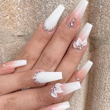 Check out our acrylic nails selection for the very best in unique or custom, handmade pieces from our craft supplies & tools shops. Red White And Silver Acrylic Nails Nail And Manicure Trends
