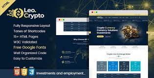 Leo Bitcoin And Crypto Currency Html Template Stylelib Crypto Currencies Cryptocurrency Investing
