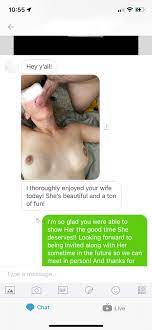 Message received today from someone I don't know while halfway across the  country : rCuckold